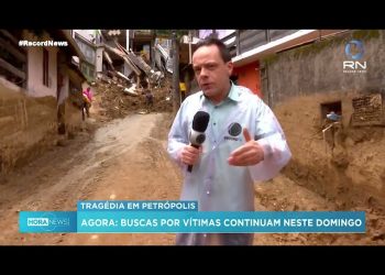 Buscas por vítimas continuam em Petrópolis