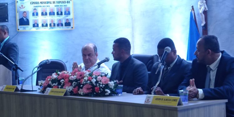 SAPEAÇU: SESSÃO SOLENE DOS 69 ANOS DE SAPEAÇU – CONFIRA ALGUMAS IMAGENS