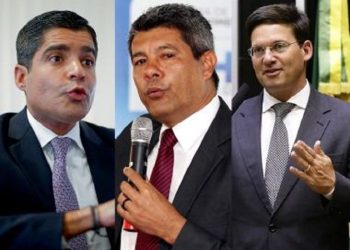 Neto lidera intenções de voto com 64%; Jerônimo tem 11% e Roma 8%
