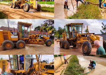 SAPEAÇU: Com redução das chuvas, Prefeitura intensifica serviços de recuperação nas estradas