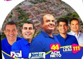 SAPEAÇU: Prefeito intensifica campanha política para ACM Neto, Dal e Júnior Nascimento