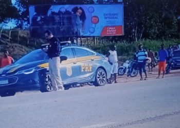 Motociclista morre em grave acidente na BR 101 próximo a  Stº Antônio de Jesus