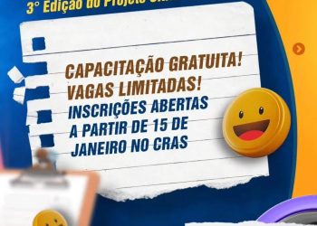 SAPEAÇU: CRAS  traz pela 3ª vez Verdadeiros cursos de sucesso para jovens e adultos do município !!