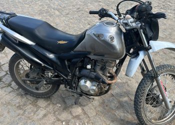 SAPEAÇU: Moto roubada no município, foi recuperada em Cruz das Almas