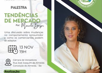Conc. do Almeida: Secretaria de Agricultura promove palestra para comerciantes e empreendedores