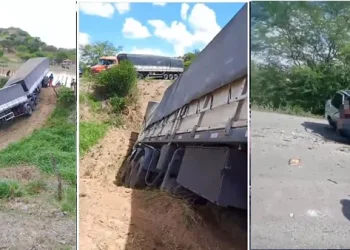 Tragédia: Bitrem colide com 2 carros de passeio e deixa 06 mortos no interior da Bahia