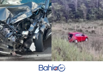 Acidente na BR-101, envolvendo morador de Sapeaçu