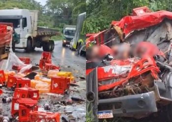 Acidente grave deixa três vítimas fatais na BR-415, no Sul da Bahia