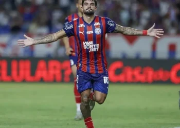 Bahia vence PaYsandu por 1×0 e abre vantagem pela vaga na Copa do Brasil com gol de Cauly