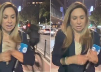 Repórter sofre tentativa de furto de celular minutos antes de entrar ao vivo