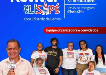 SAPEAÇU: Live “Reviver FLISAPÉ” vai reunir equipe organizadora,locutores e convidados na sexta-feira 31 de outubro SAPEAÇU: Live “Reviver FLISAPÉ” vai reunir equipe organizadora,locutores e convidados na sexta-feira 31 de outubro