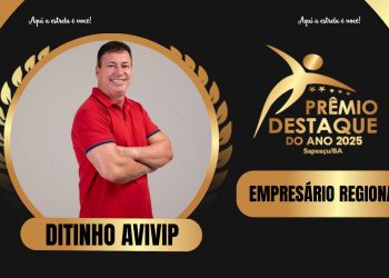 SAPEAÇU: Ditinho da Avivip receberá prêmio Destaque Regional neste sábado no município SAPEAÇU: Ditinho da Avivip receberá prêmio Destaque Regional neste sábado no município