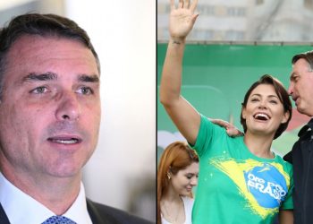 Flávio Bolsonaro afirma ter pedido perdão a Michele Bolsonaro após conversa com o pai