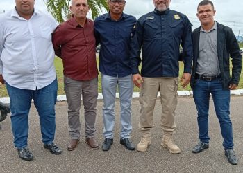 SAPEAÇU: Prefeito Ramon e seus vereadores, participam da inauguração da Delegecia da PRF do recôncavo
