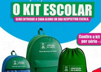 Conc. do Almeida: Prefeitura começa entrega de kits escolares para rede Municipal em 2026