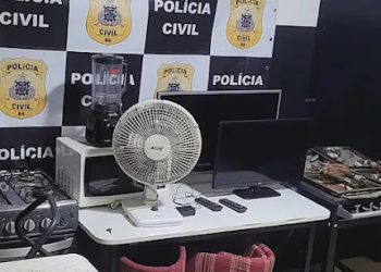 Cruz das Almas: Polícia Civil recupera R$ 20 mil em objetos furtados e desarticula quadrilha