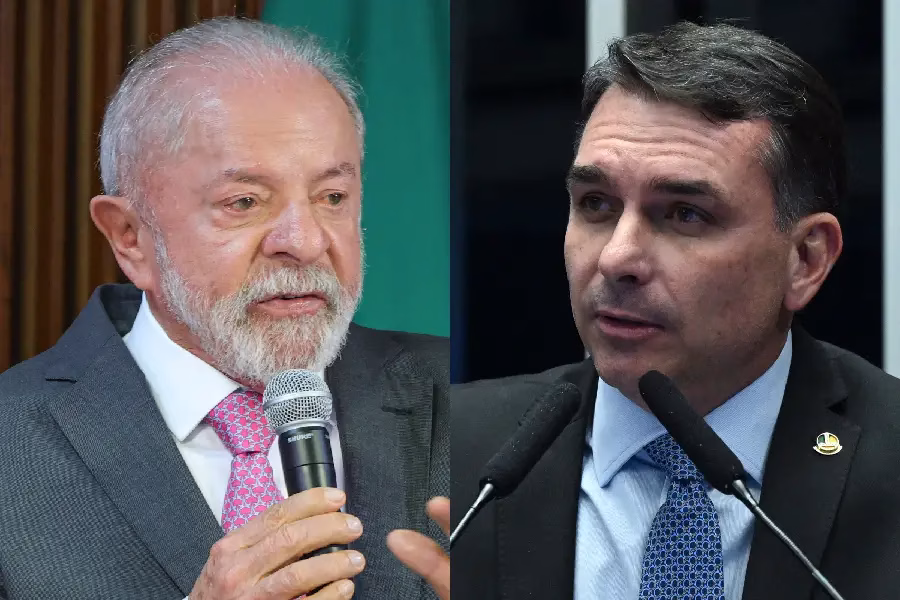 Pesquisa: Lula amplia vantagem sobre Flávio Bolsonaro em eventual segundo turno