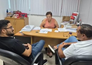 Conc. do Almeida: Deputada Fátima Nunes recebe Secretários que foram levar demandas do município
