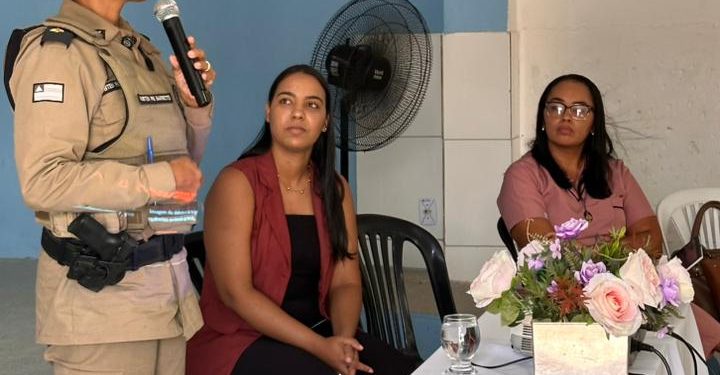 SAPEAÇU: 27ª CIPM promove programa Saúde na Escola no Colégio Eraldo Tinoco