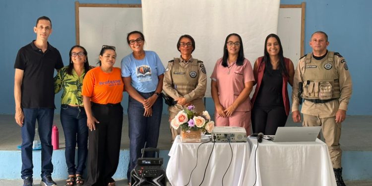 SAPEAÇU: 27ª CIPM promove programa Saúde na Escola no Colégio Eraldo Tinoco