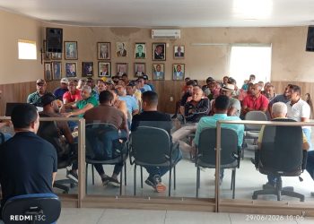 SAPEAÇU: Prefeito teve importante  reunião sobre reforma parcial do Mercado Municipal com comerciantes de carnes e vísceras