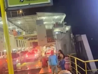 Tensão na Baía: Princípio de incêndio é controlado no Ferry-Boat Ivete Sangalo durante travessia