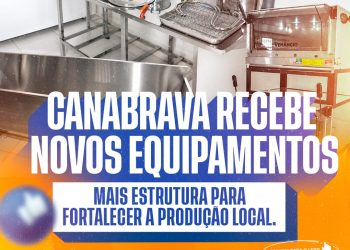 SAPEAÇU: Comunidade de Canabrava é beneficiada com equipamentos para produção de alimentos