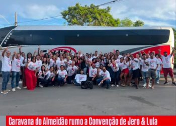 Caravana do Almeidão foi em peso na Convenção de Jerônimo Rodrigues