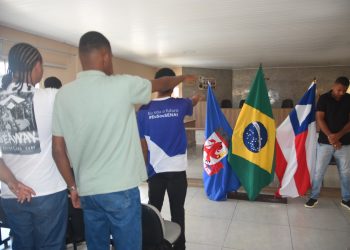 SAPEAÇU:Jovens alistados no Exército participaram de solenidade com a 112ª JSM