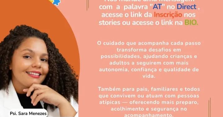 Parceria da Clinica Integrada com a Neuropsi, abre inscrições para  2ª Turma de  Acompanhante Terapêutico