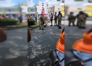 Flanelinha é atingido por golpe de faca na Praça Padre Mateus em Santo Antônio de Jesus